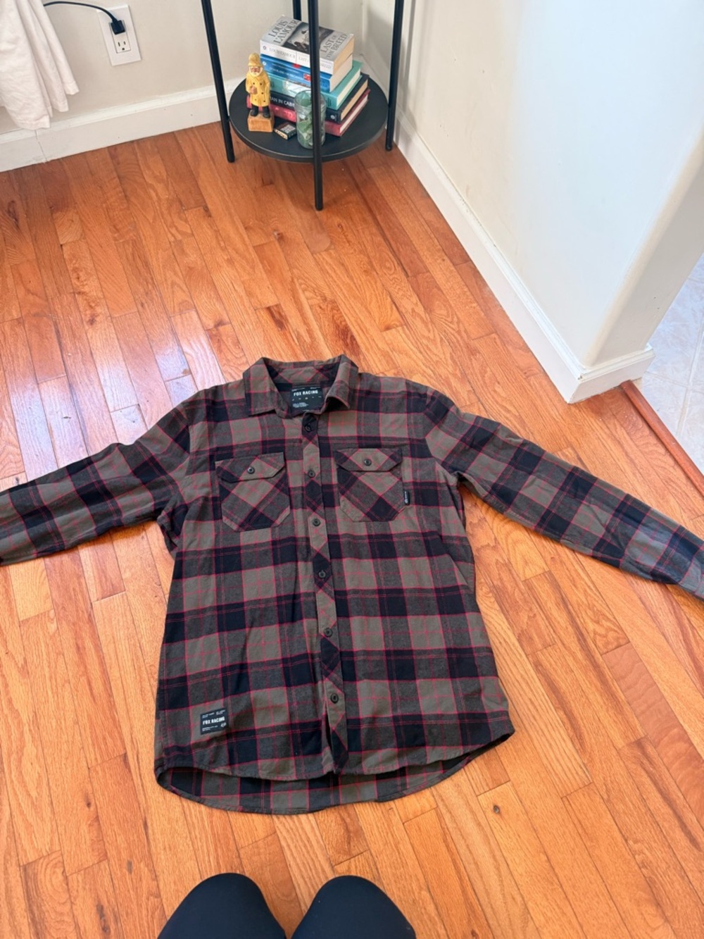 Men’s Fox Racing Button Up Flannel